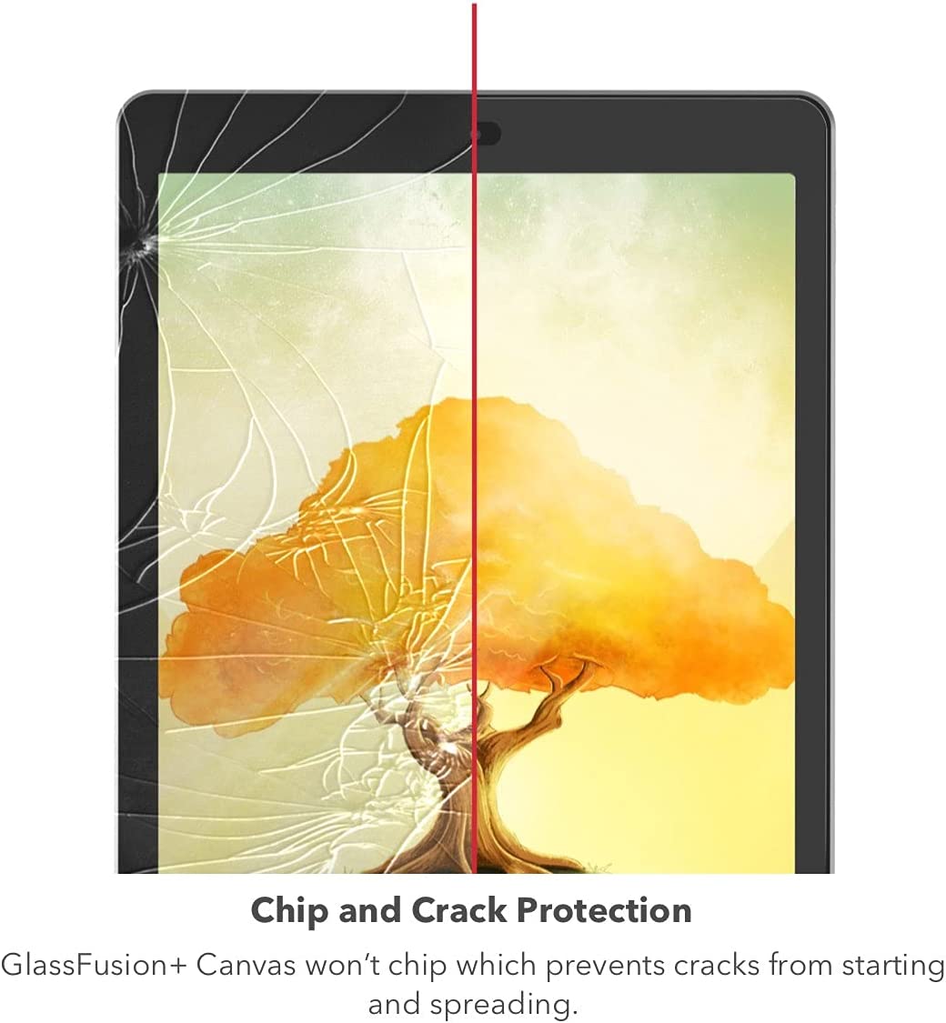 Zagg Invisible Shield Glass Fusion Plus Canvas iPad 10.2&quot;