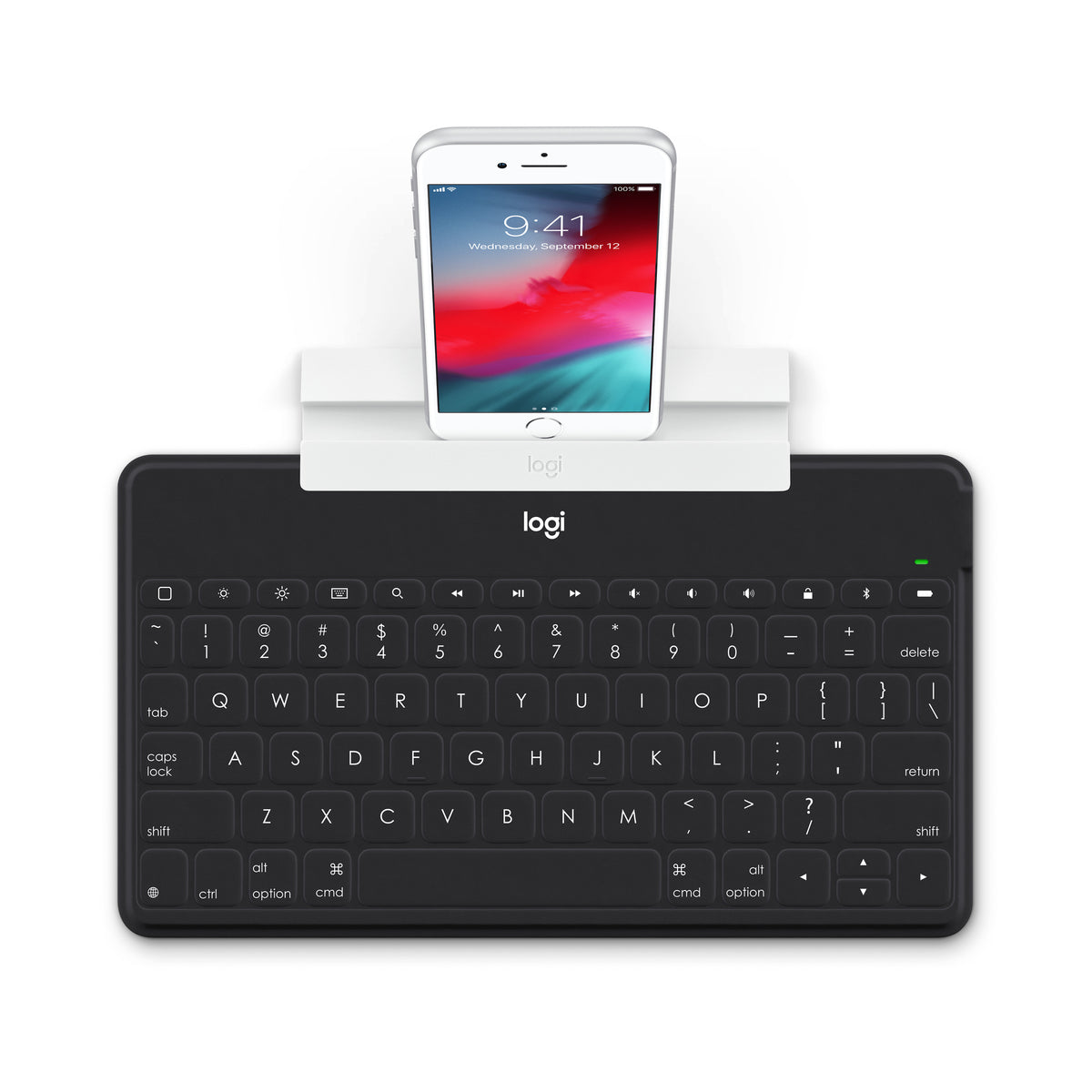 Logitech teclado ultrafino Keys-to-Go para iPad (Black)
