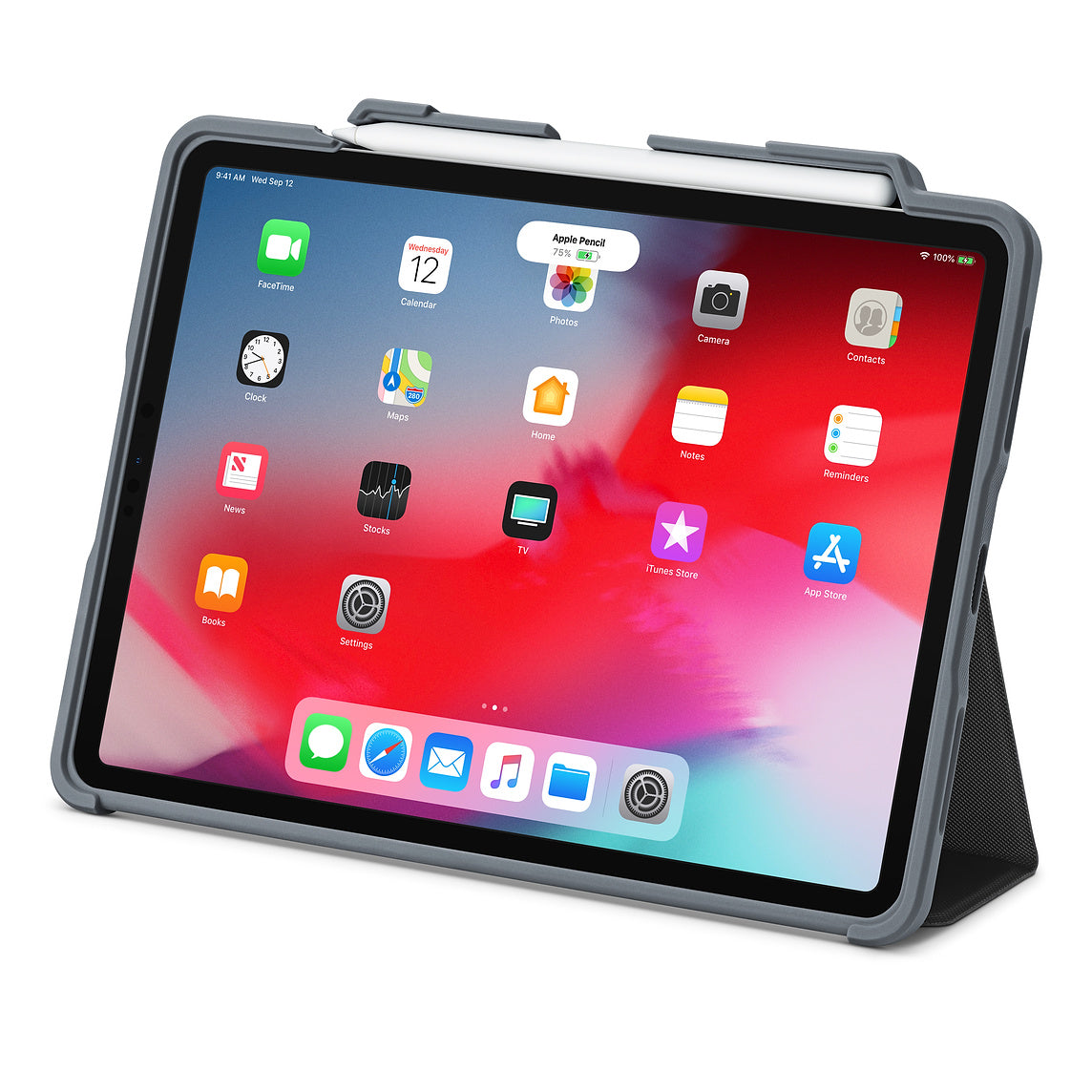 STM Apple Exclusive Dux Plus Duo Case para iPad Air 10.9 - Red