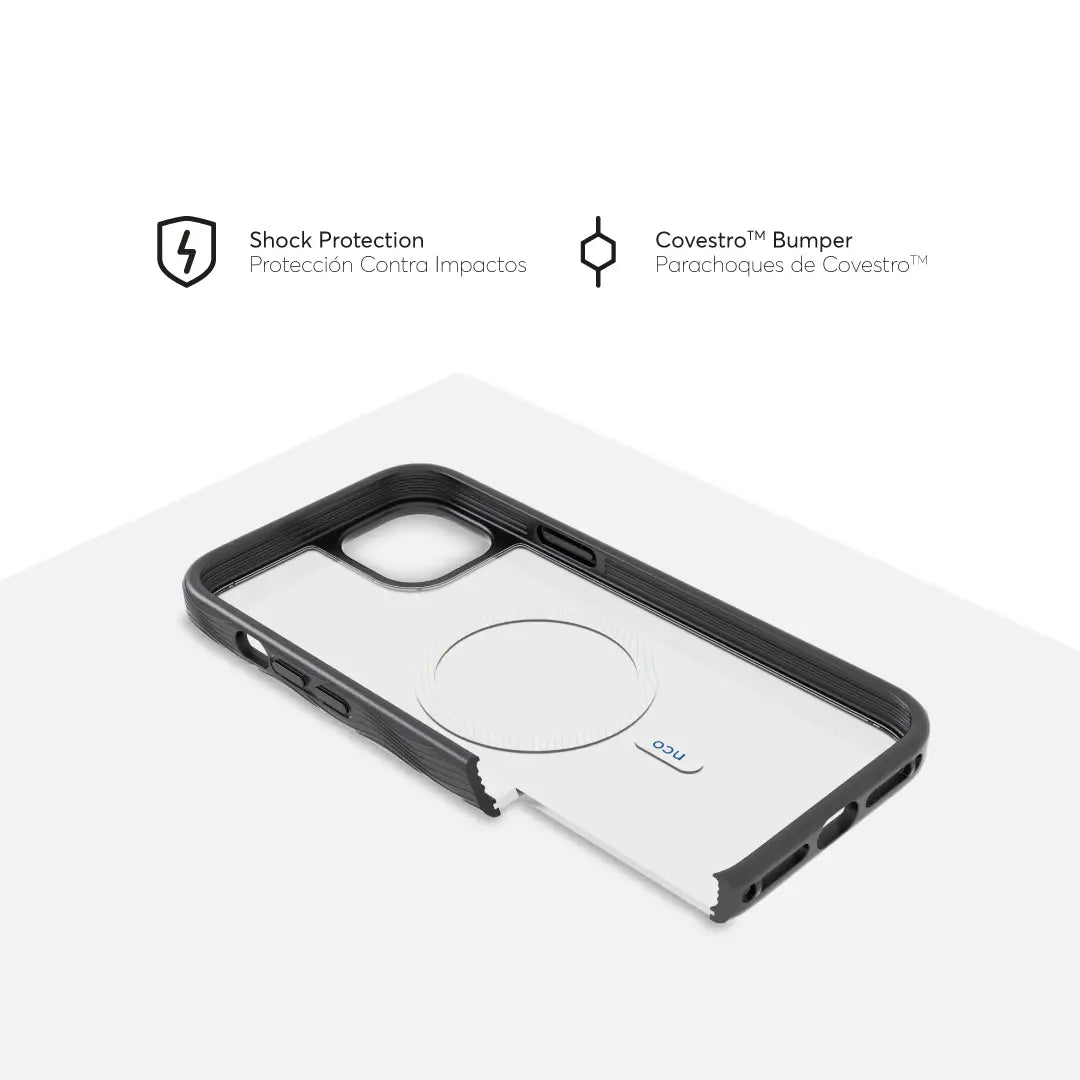 NCO SafeCase Grip With MagSafe Black para iPhone 14 Plus
