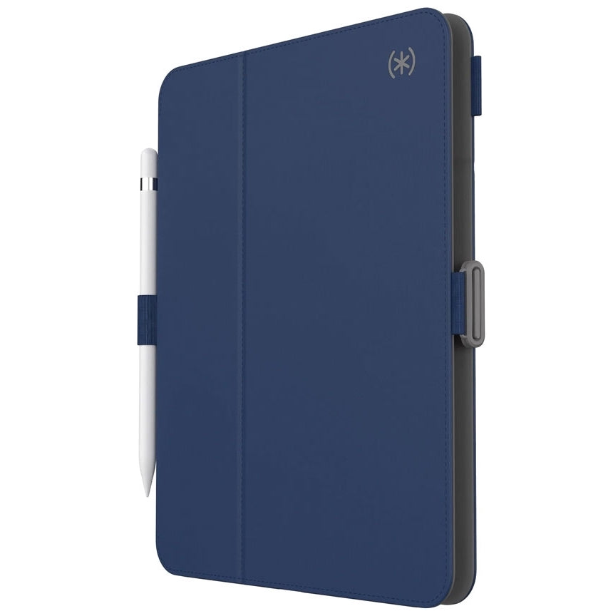 Speck   Balance Folio  Case with Microban para New iPad 10th  - Arcadia Navy/Moody Grey
