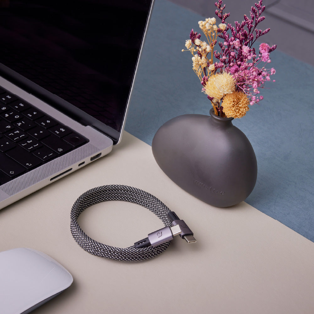 Adam Elements Cable de carga magnético USB-C a USB-C 60W