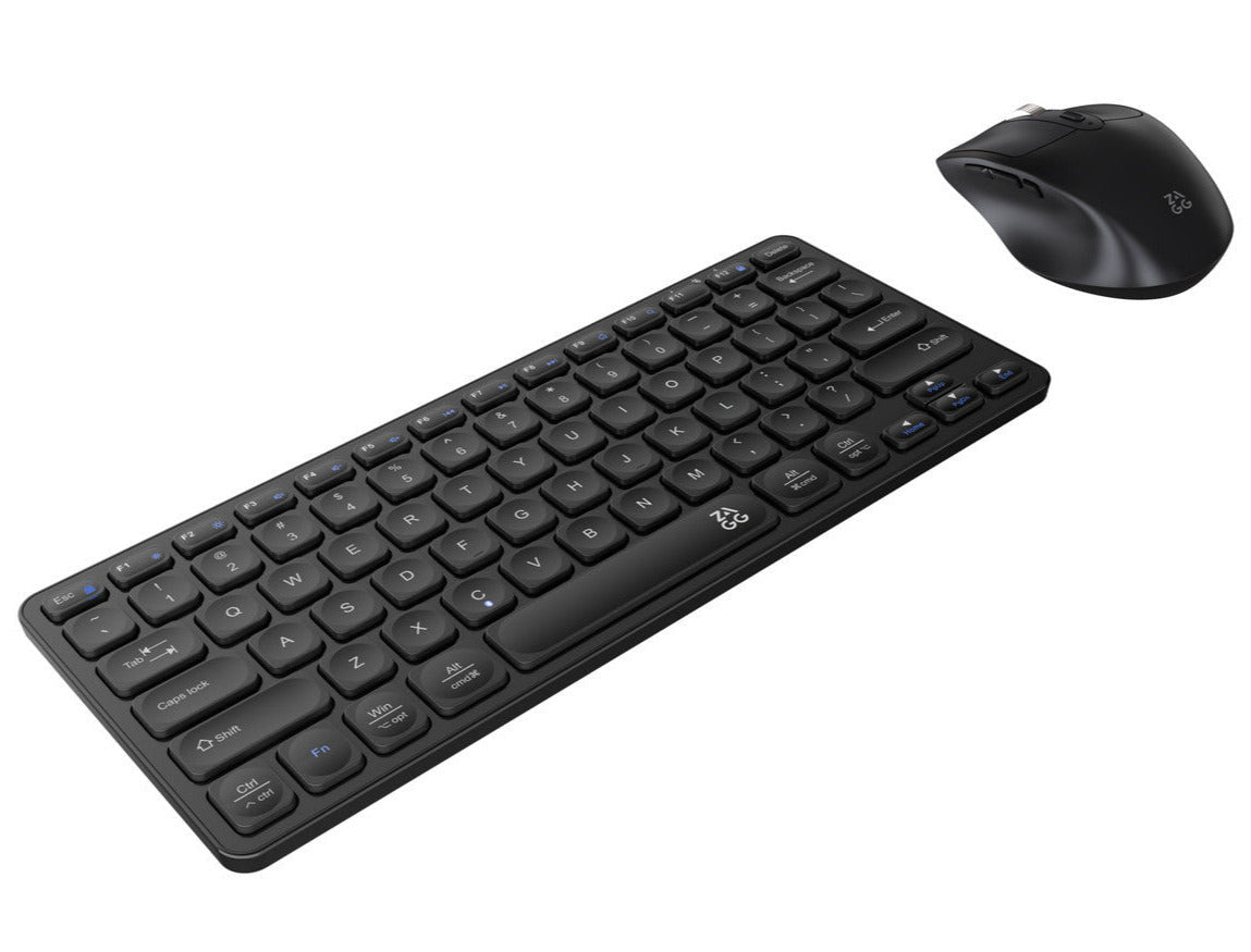 Zagg Desk Mouse & Keyboard Combo Black