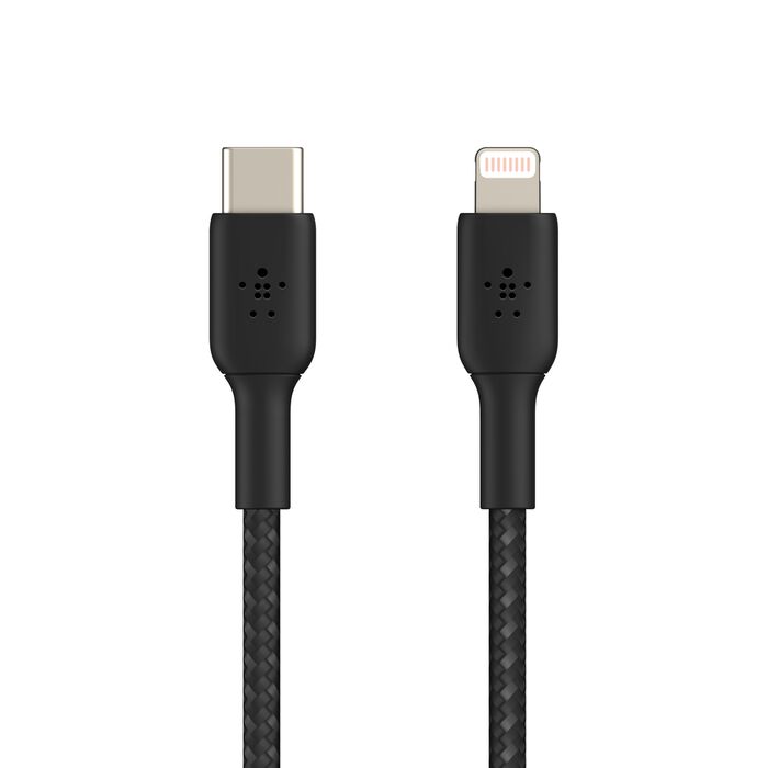 Belkin Boost Charge Braided USB-C to Lightning Cable 1M