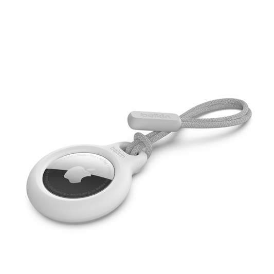 Secure Holder con correa para AirTag Blanco