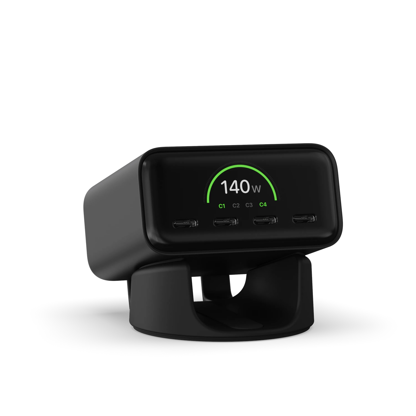Satechi ChargeView 140W Desktop Charger - US Type A Space Black