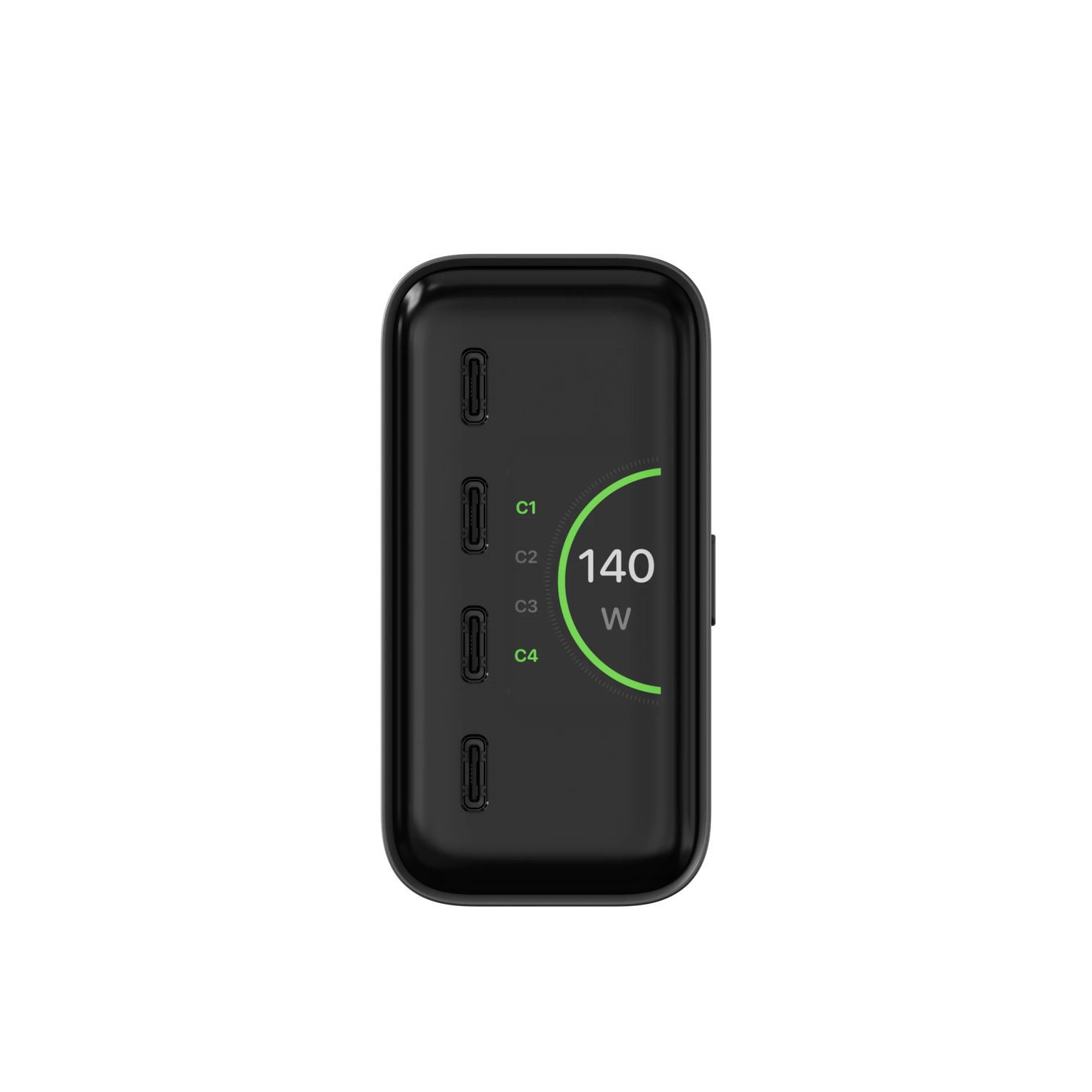 Satechi ChargeView 140W Desktop Charger - US Type A Space Black