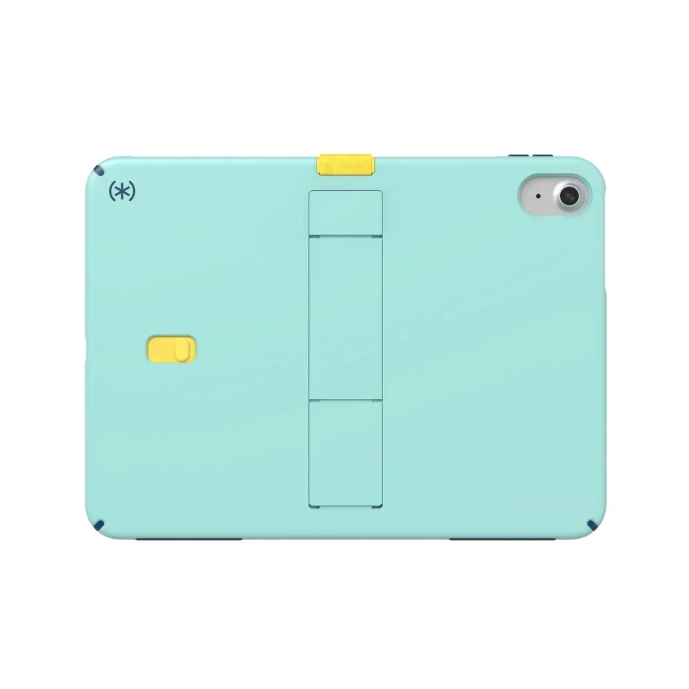 Speck Standy Shell Case para iPad 10/11 Gen - Glass Teal/Deep Sea Blue/Daisy Yellow
