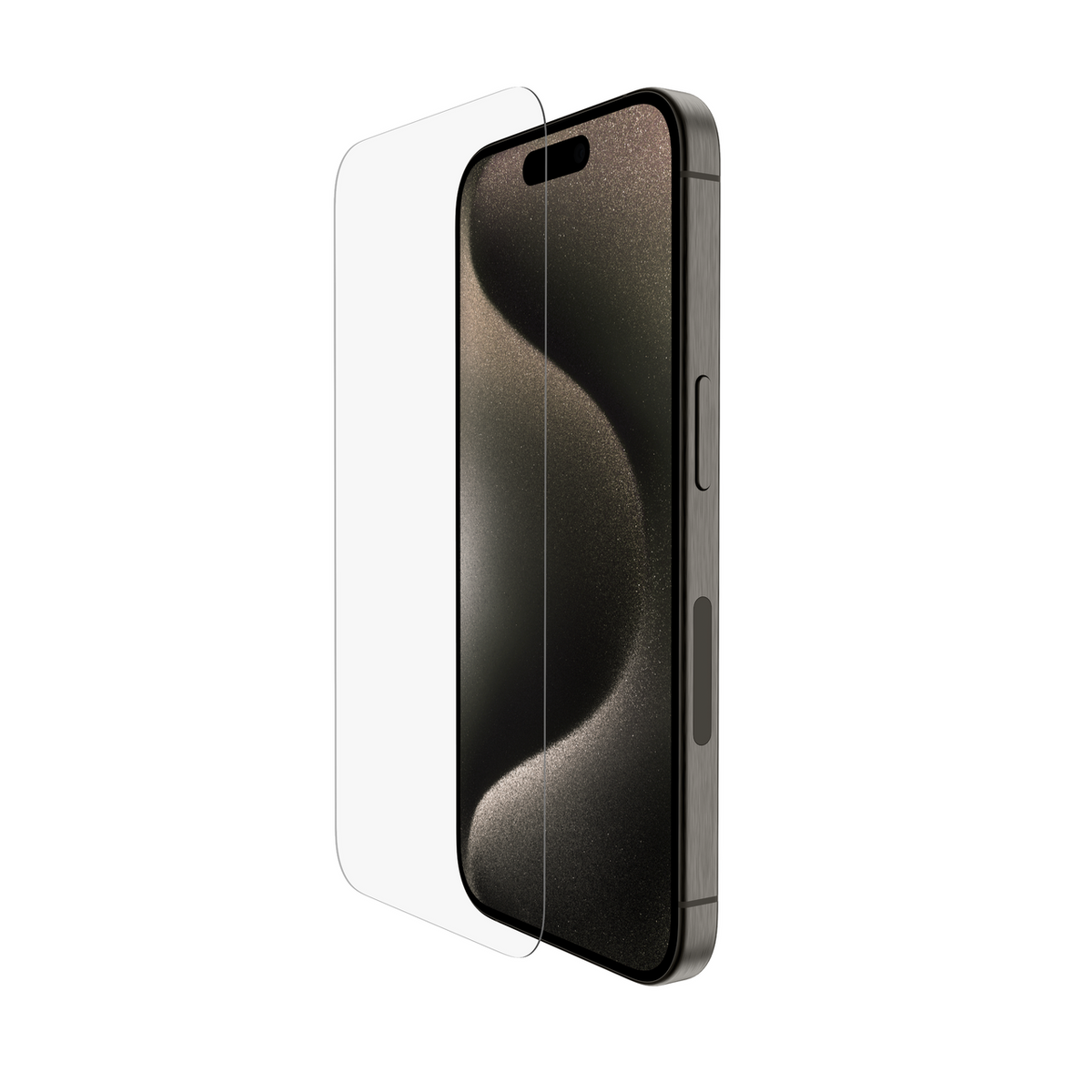 Belkin OVR Tempered Glass  Anti-microbio iPhone 15 Pro