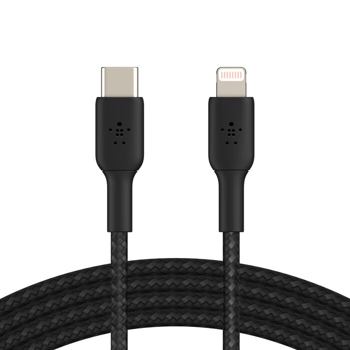 Belkin Boost Charge Braided USB-C to Lightning Cable 1M