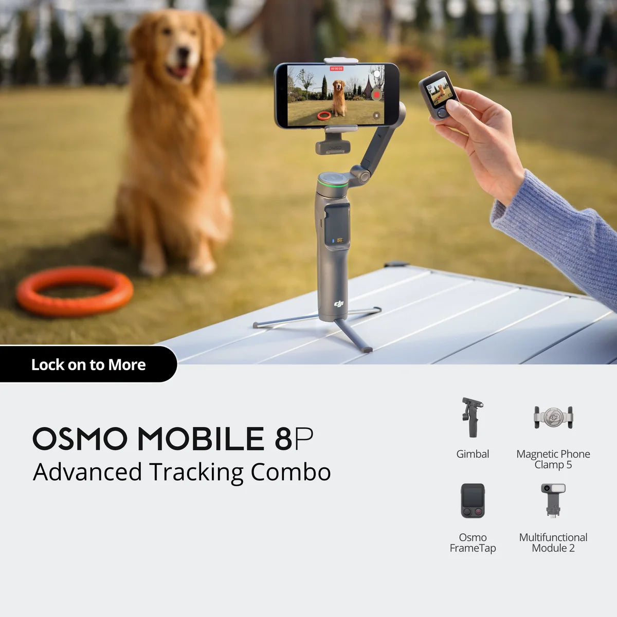 DJI Osmo Mobile 8 Pro Advance Tracking Combo