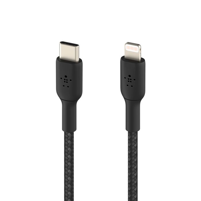 Belkin Boost Charge Braided USB-C to Lightning Cable 1M