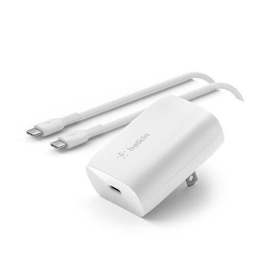 Belkin 30W USB-C PD PPS WALL CHARGER + Cable USB C - USB C