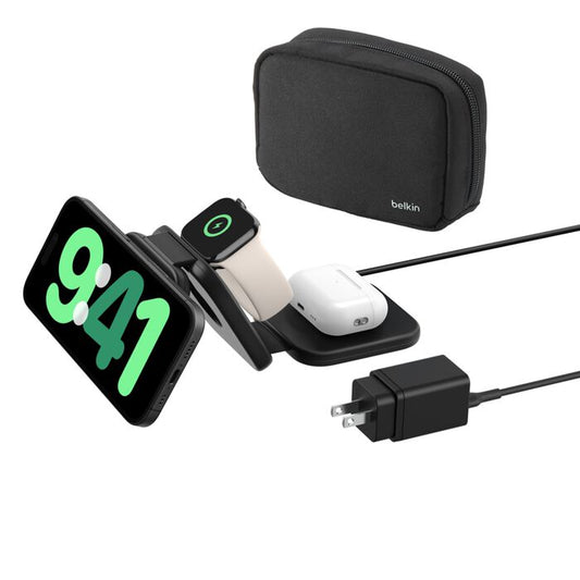 Belkin Qi2 15w 3-1 Travel Pad