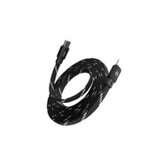 Adam Elements CASA MF100 USB-C to USB-C 60W Magnetic Flat Charging Cable - Black