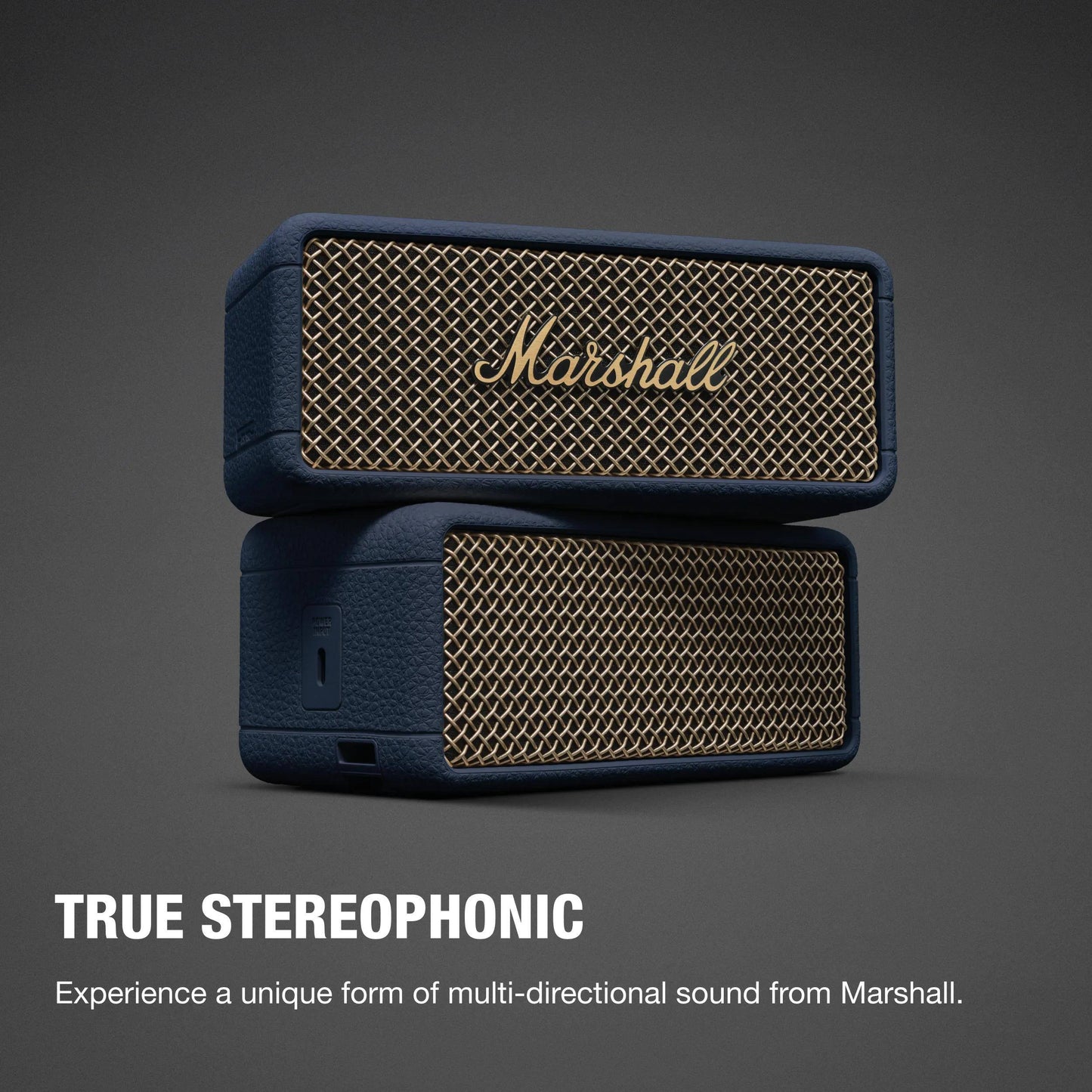 Marshall Emberton III Bluetooth Speaker - Midnight Blue