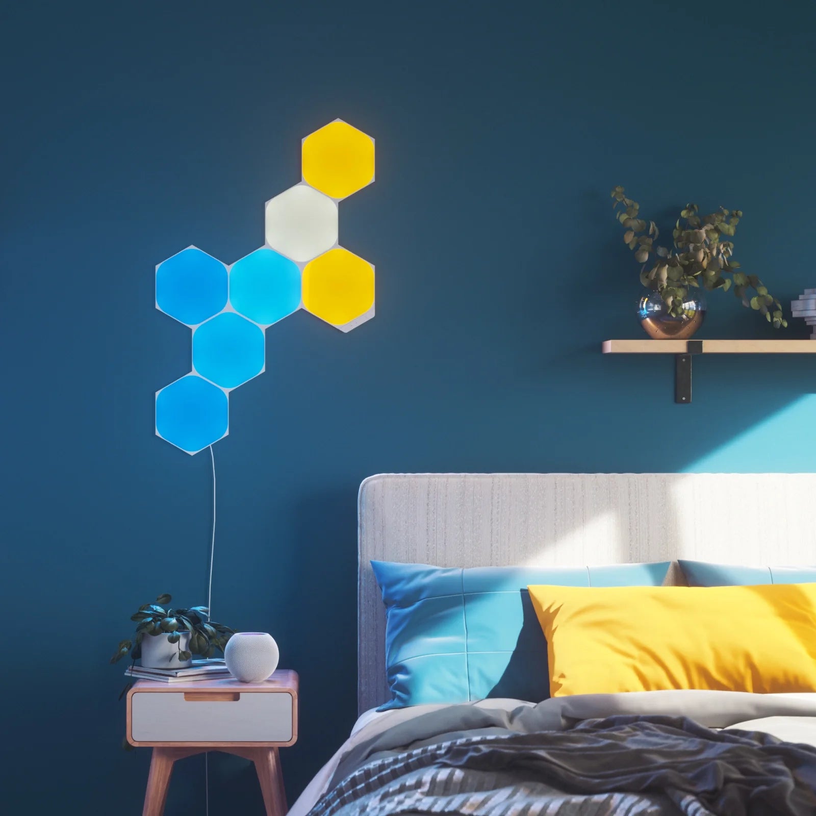 Nanoleaf - Shapes - Hex - White - 7 Pack – iShop Guatemala