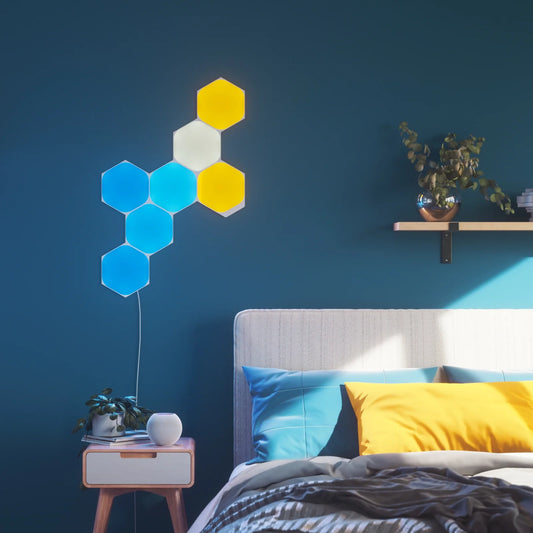 Nanoleaf - Shapes - Hex - White - 7 Pack