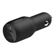 Belkin Dual USB-C Car Charger 18W X2 Black