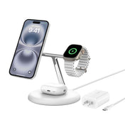 Belkin Qi2 15w 3 in 1 stand white