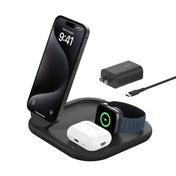 Belkin Qi2 15W 3 en 1 Foldable Black