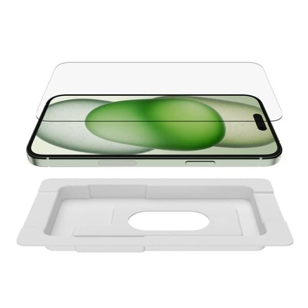 Belkin OVR Tempered Glass  Anti-microbio iPhone 14 Pro / 15