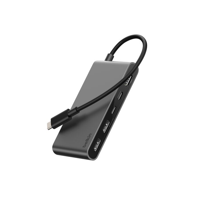 Belkin USB-C 5-in-1 Hub / 2 USB-A 5Gbps / USB-C 5Gbps / USB-C PD 3.0 100W / HDMI 2.0 4K 60Hz