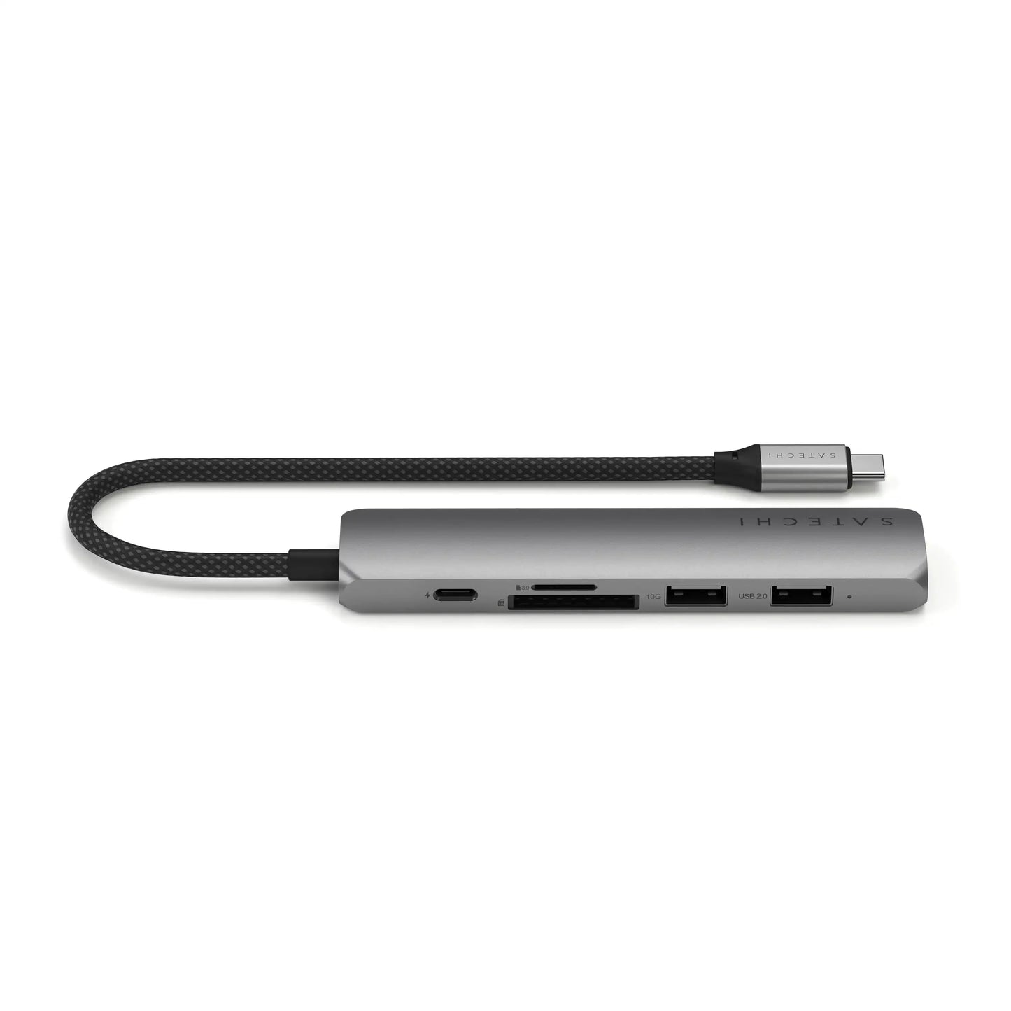 Satechi 6-in-1 USB-C Slim Multiport Adapter (Space Grey)