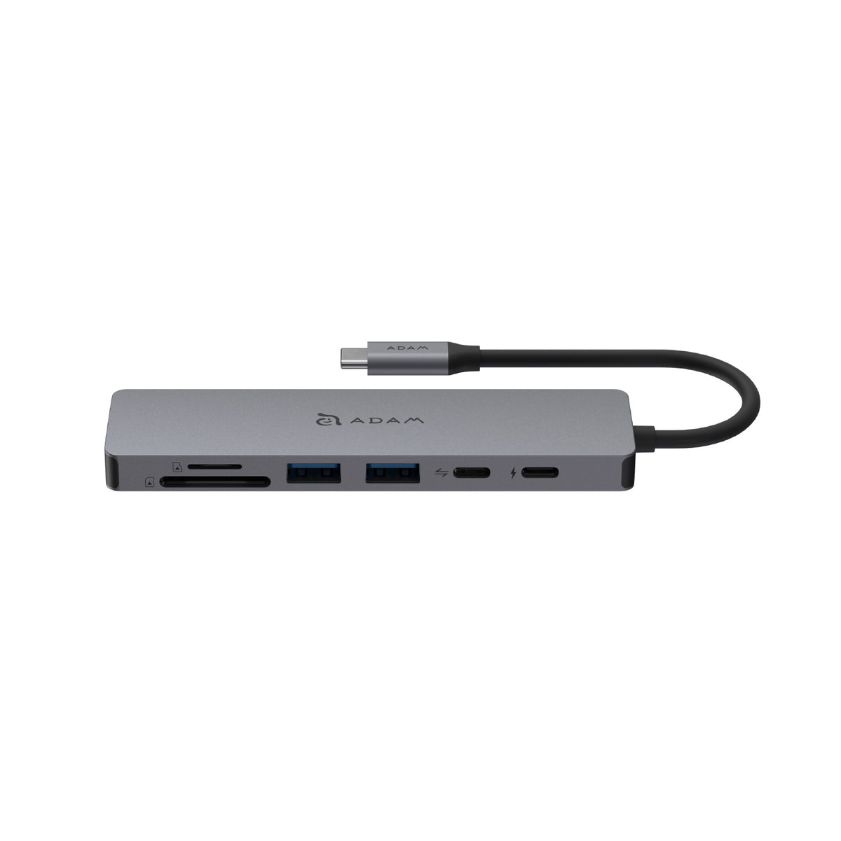 Adam Elements SE07 USB-C 7-in-1 Multi-Function Hub - Grey