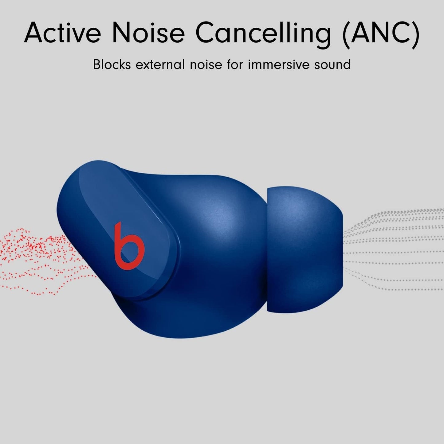 Apple Beats Studio Buds Ocean Blue – Auriculares de tapón True Wireless con cancelación de ruido