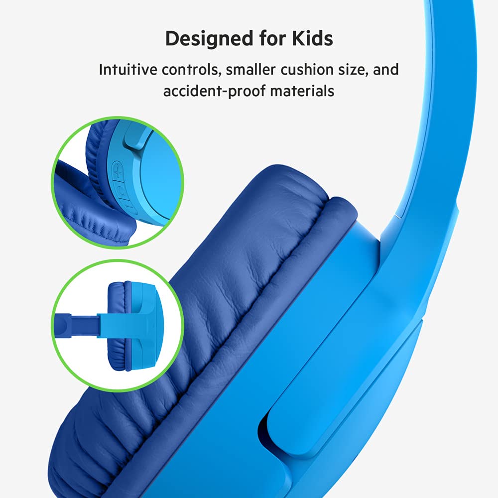 Belkin auriculares inalámbricos supraaurales para niños - Blue