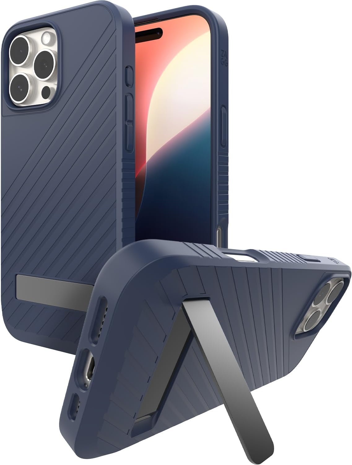 ZAGG Cases Denali Snap Navy iPhone 16 Pro Max