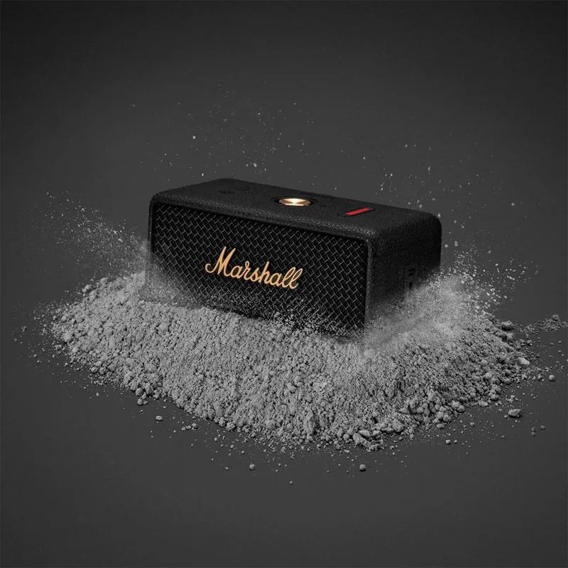 Marshall Emberton III Bluetooth Speaker - Black and Brass