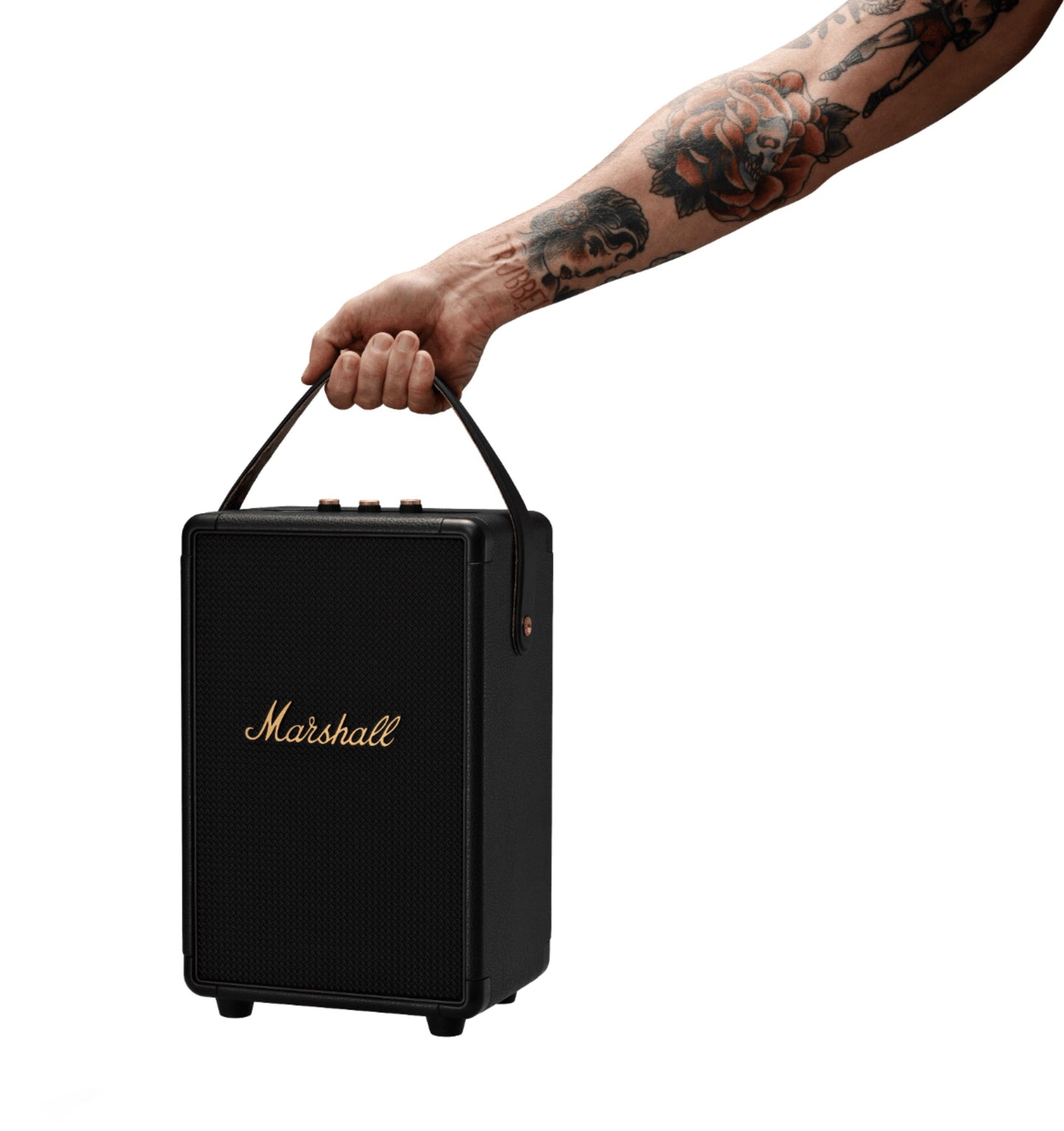 Marshall Tufton Bluetooth Speaker 120/230V - Black/Brass