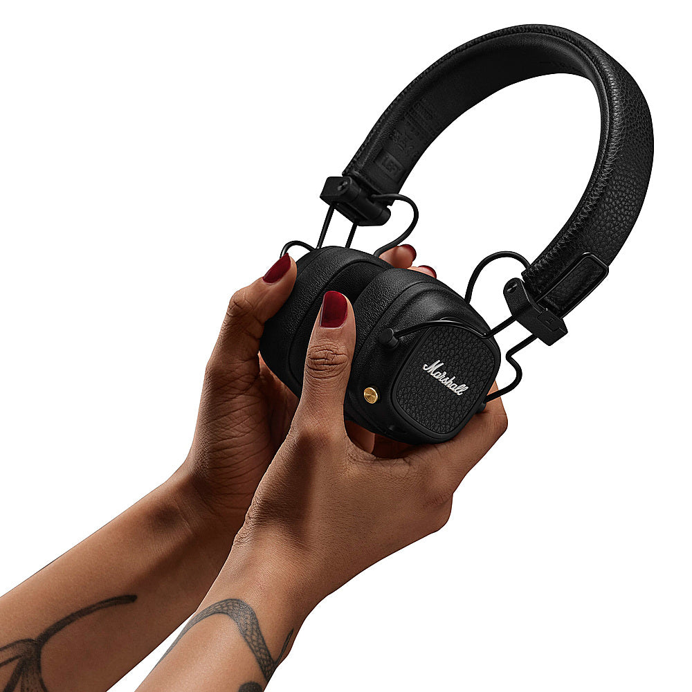 Marshall Major V Bluetooth On Ear Headphones - Black