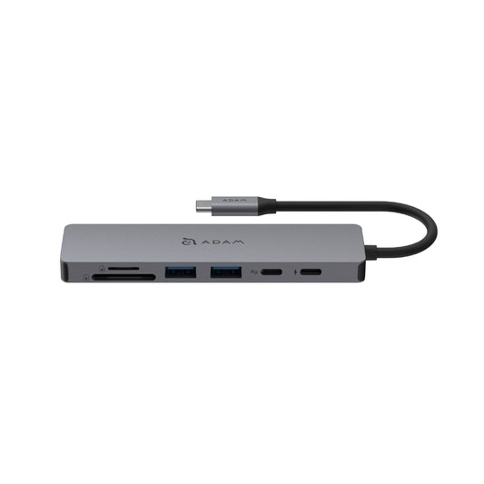 Adam Elements SE07 USB-C 7-in-1 Multi-Function Hub - Grey
