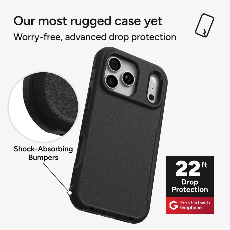 ZAGG Teton Snap iPhone 18 Pro Max / 17 Pro Max Black
