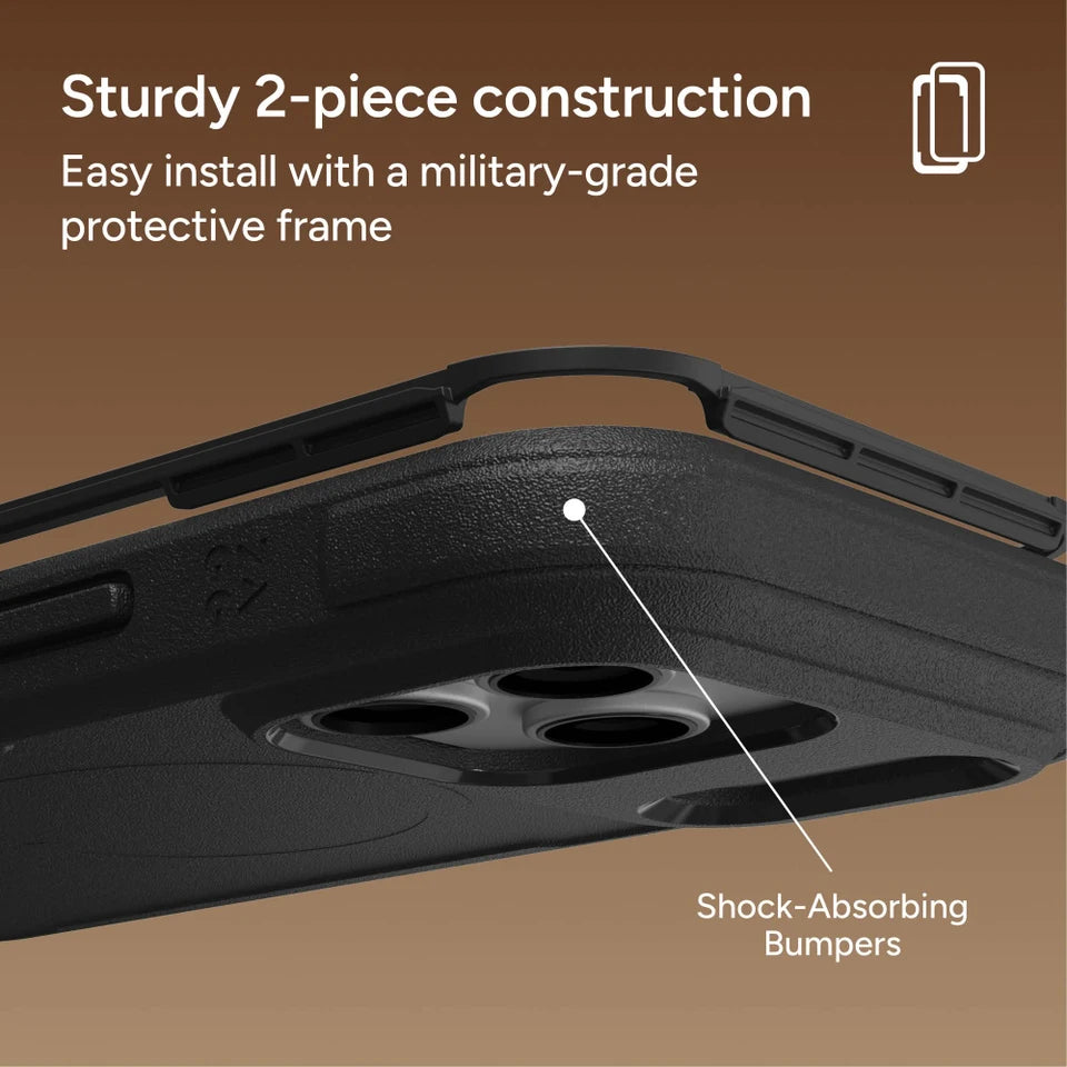 ZAGG Teton Snap iPhone 18 Pro Max / 17 Pro Max Black