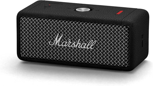 Marshall Emberton II - Altavoz Bluetooth portátil, negro y acero