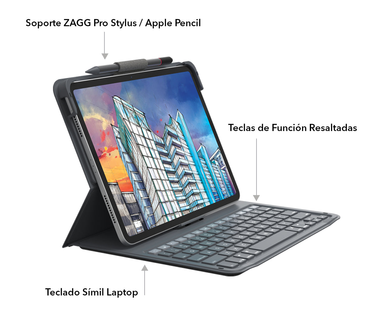 Zagg Messenger Folio Keyboard 2 para iPad 10ma