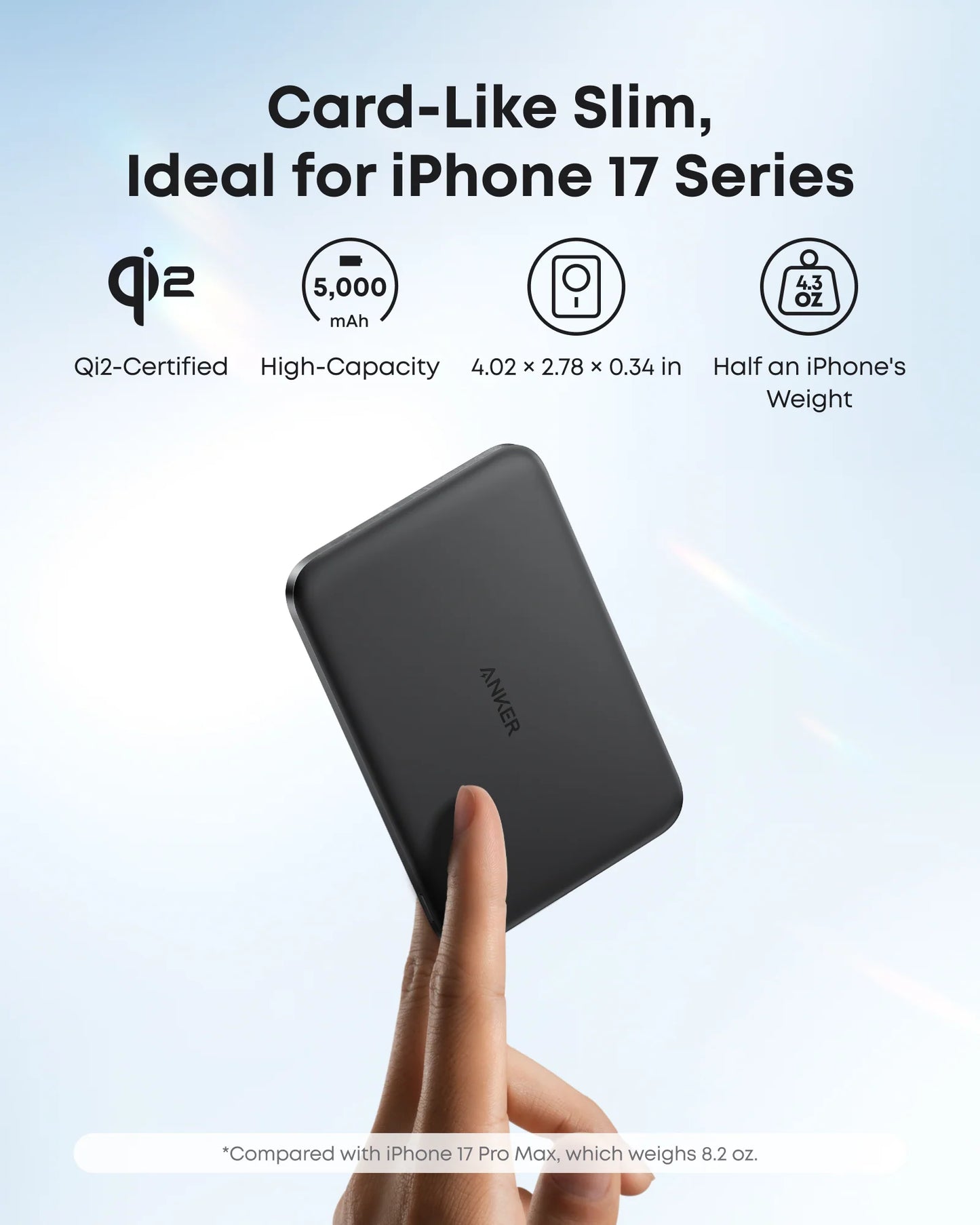 Anker Power Bank 5k Magnetic Slim