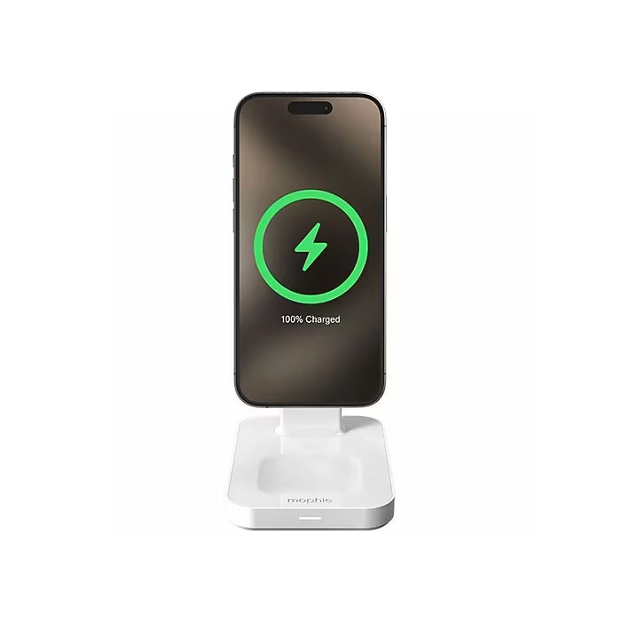 Mophie 3 in 1 Qi2 Charging Stand White