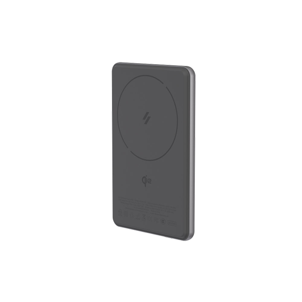 Adam Elements VIONTA Q10 Qi2 Ultra-Slim Power Bank 10,000 mAh - Grey