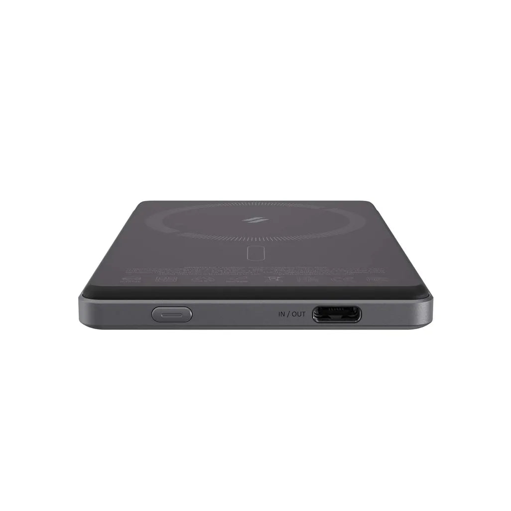 Adam Elements Gravity C5 Cargador magnético 5,000 mAh Power Bank - Gris