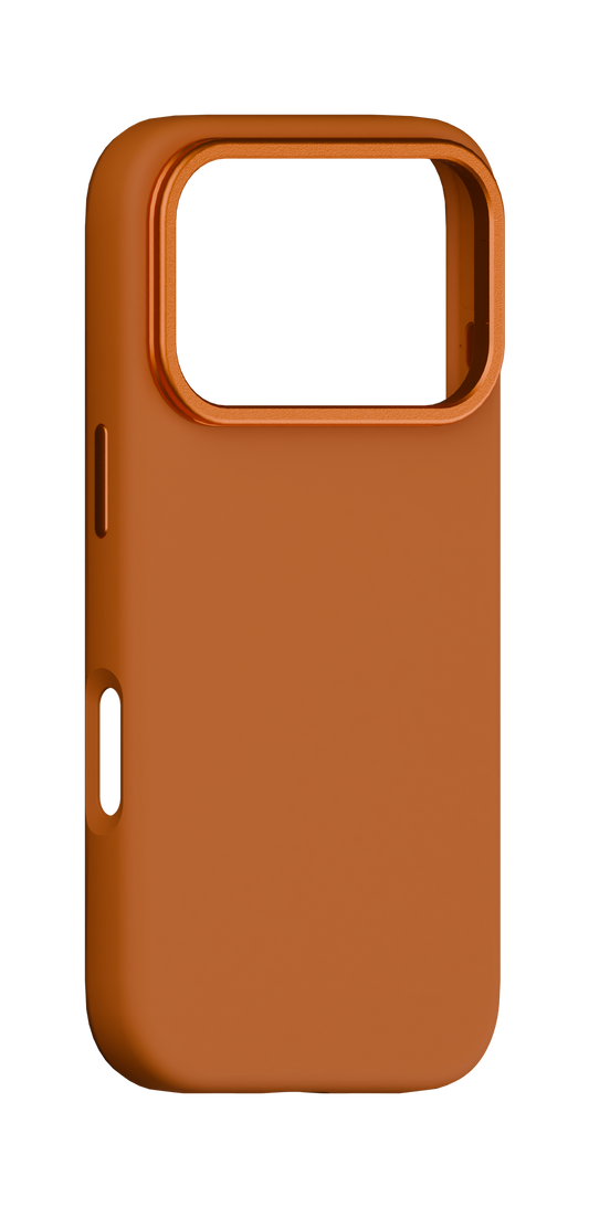 LOGiiX Vibrance Silicone Case for iPhone 17 Pro - Orange