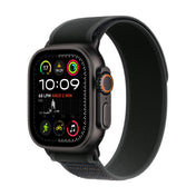 Apple Watch Ultra 2 GPS + Cellular • Caja de titanio negro de 49 mm • Correa Trail negra - S/M