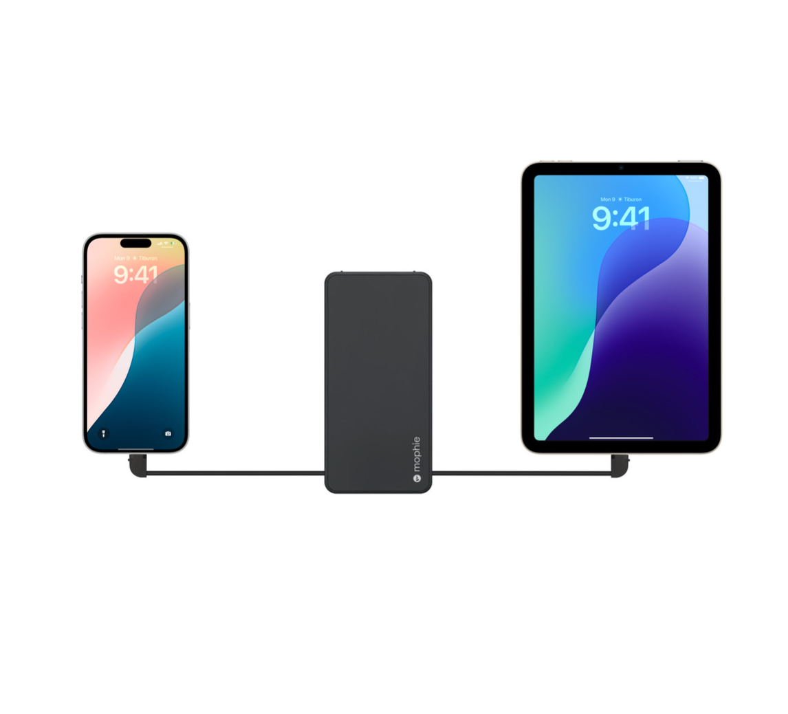 Mophie universal battery powerstation plus with cable 10,000 mah