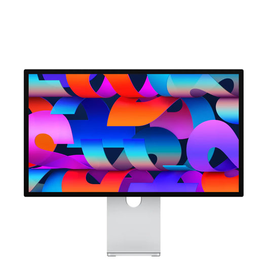 Apple Studio Display con vidrio estándar y soporte con altura e inclinación ajustables