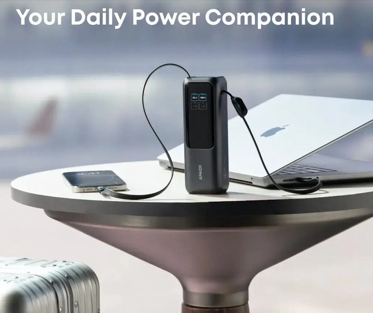 Anker Power Bank 25K 165W Black