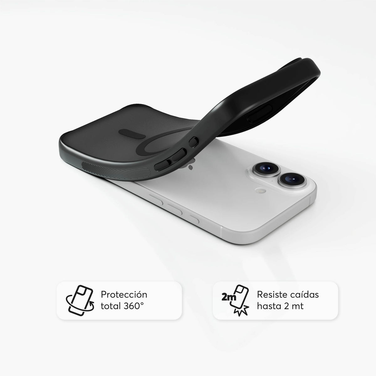 NCO SafeCase Lite with MagSafe Shadow Black  For iPhone 17